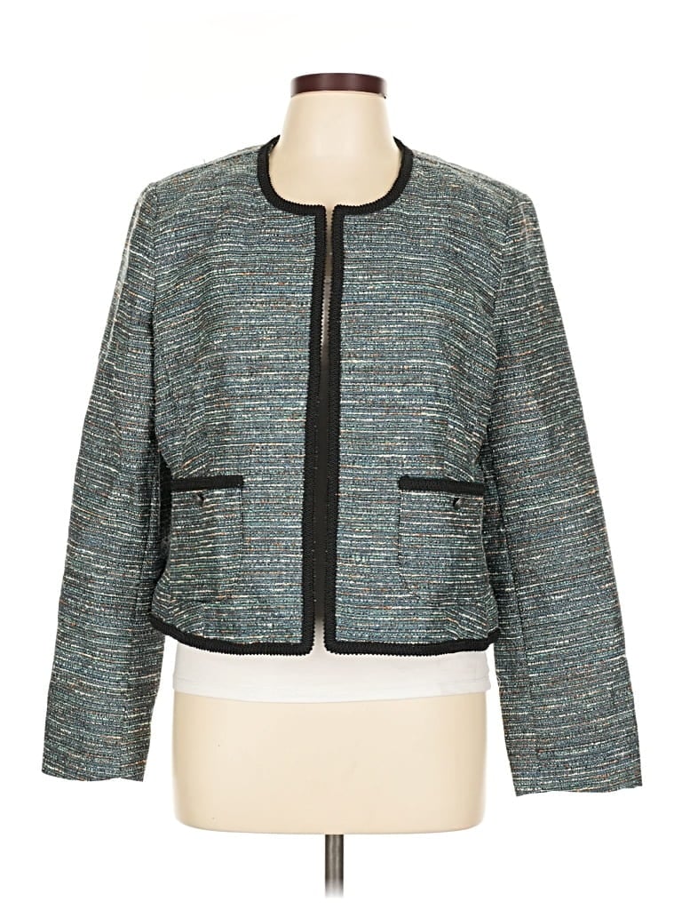 Click to view more detailed imagery on our partner's website Pre-owned Roz & Ali Jacket In Blue