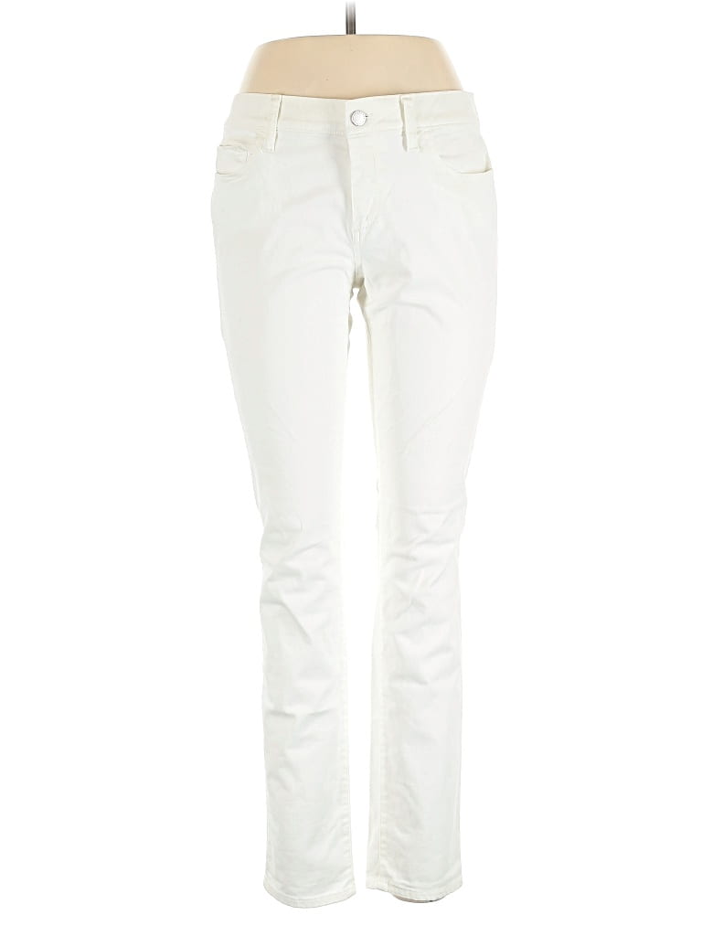 Pre-owned Ann Taylor Factory Jeans In White