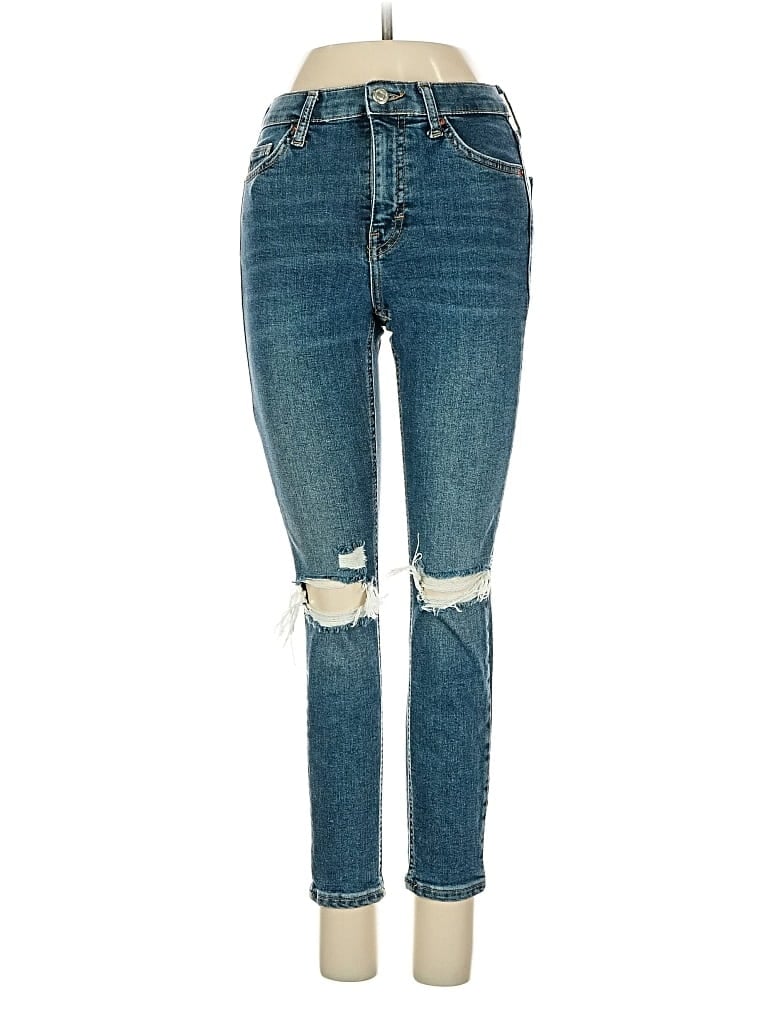 Click to view more detailed imagery on our partner's website Pre-owned Topshop Jeans In Blue