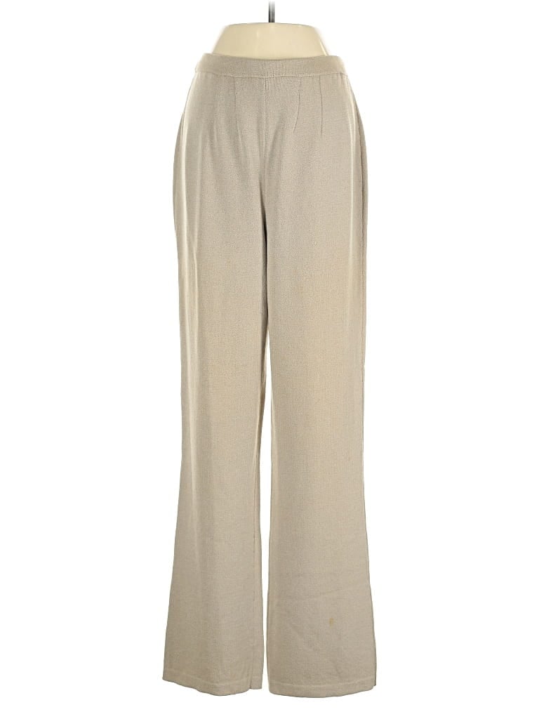 Pre-owned St John Casual Pants In Brown