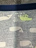 Carter's 100% Cotton Print Blue Long Sleeve Onesie Size Newborn - photo 3