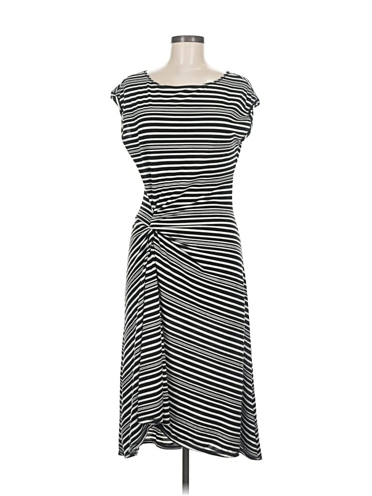 Pre-owned Max Studio Casual Dress In Gray