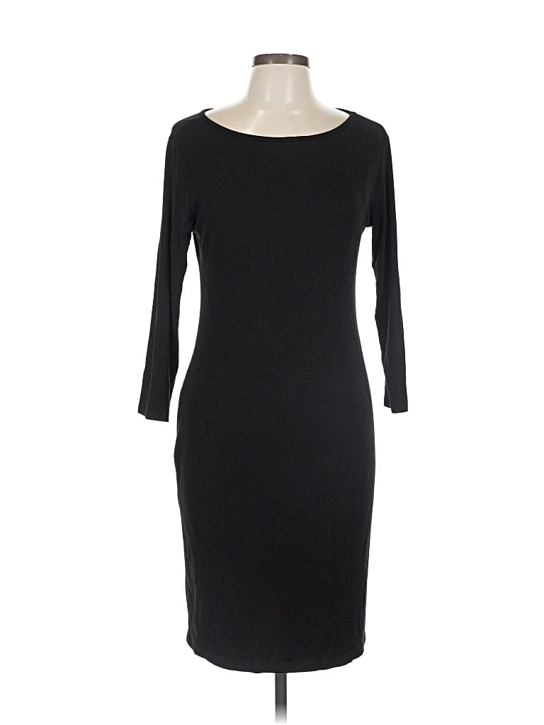 Pre-owned H&m Cocktail Dress In Black