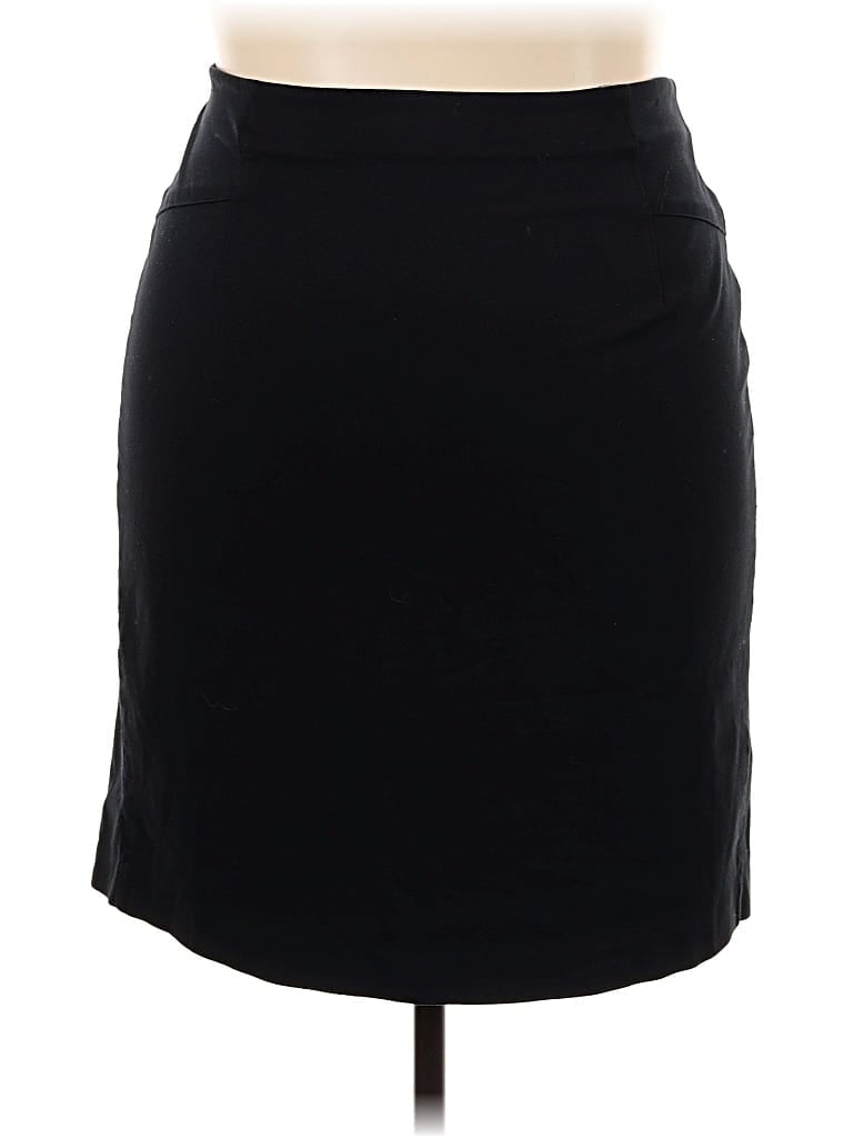 Pre-owned Inc International Concepts Casual Skirt In Black