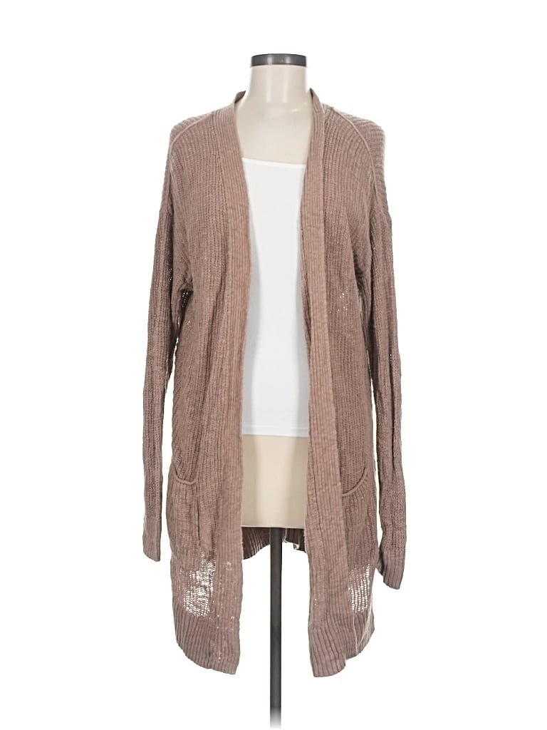 Pre-owned Sonoma Goods For Life Cardigan Sweater In Brown