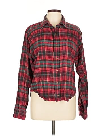 Varsity Long Sleeve Button-Down Shirt (view 1)