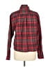 Varsity 100% Cotton Plaid Red Long Sleeve Button-Down Shirt Size L - photo 2