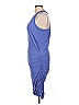 Athleta Solid Blue Casual Dress Size L - photo 5