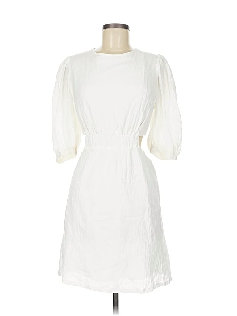 Click to view more detailed imagery on our partner's website Pre-owned Hyfve Casual Dress In White