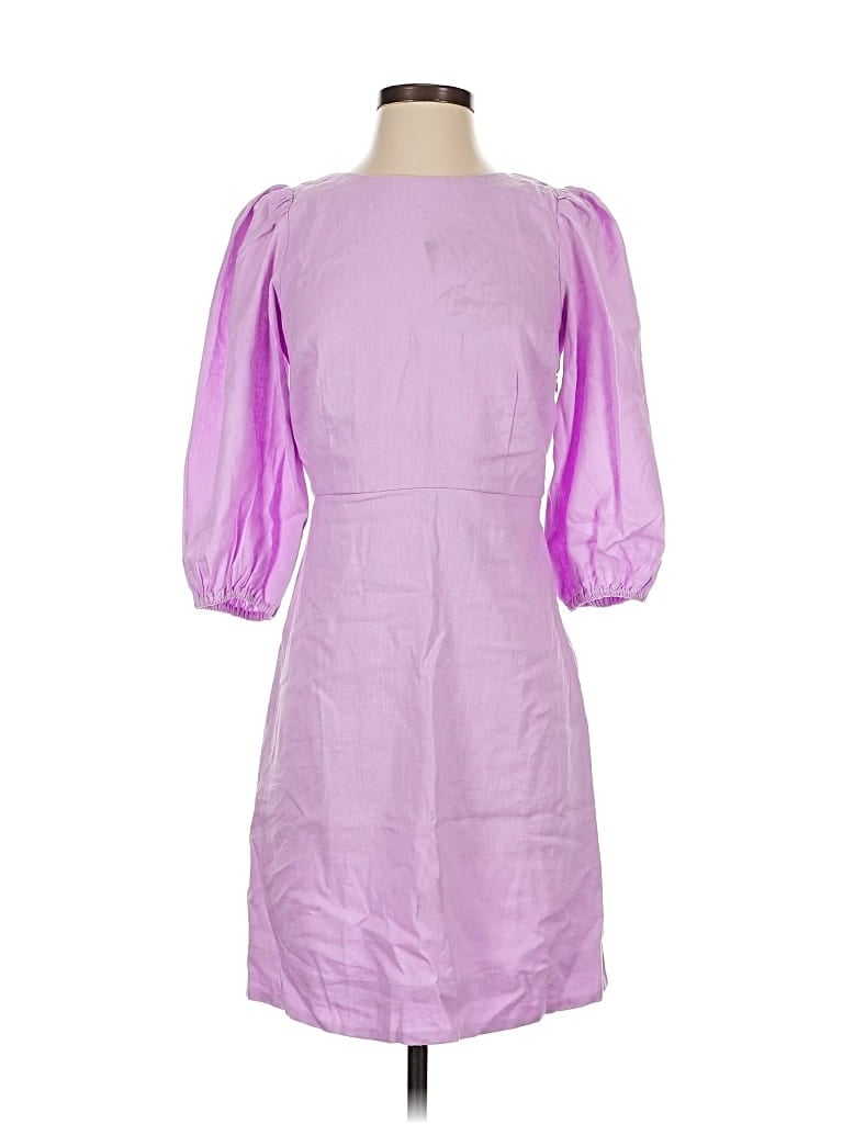 Pre-owned Ann Taylor Cocktail Dress In Purple