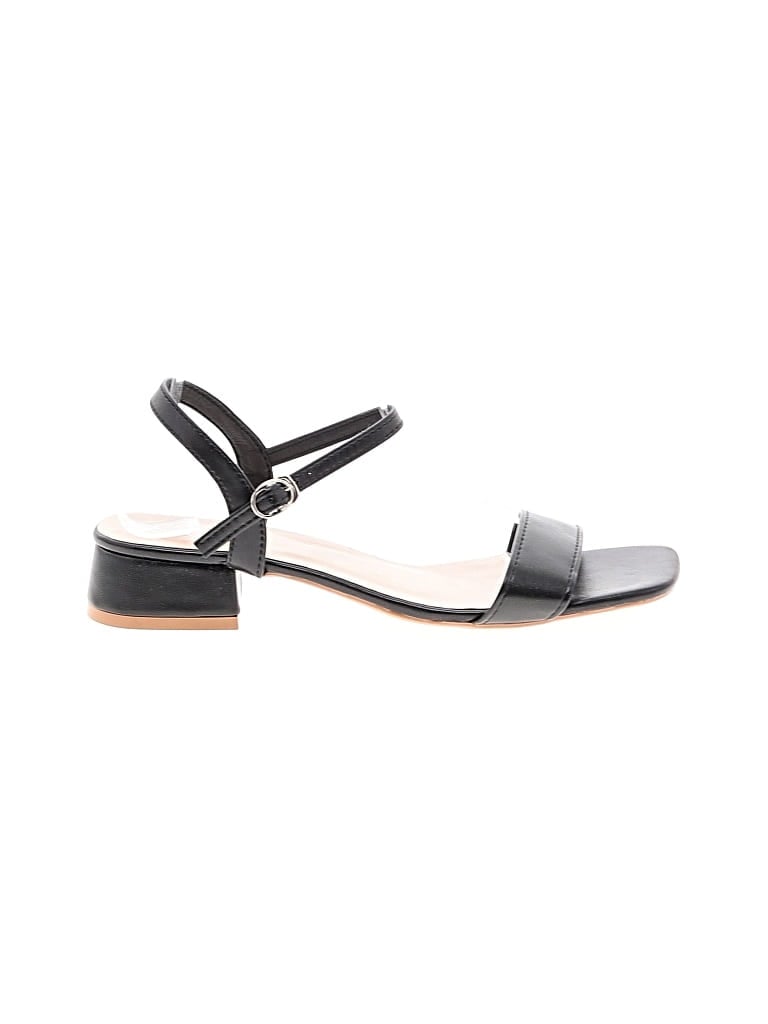 Pre-owned Unbranded Sandals In Black