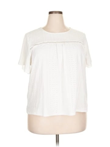 Belldini Short Sleeve Blouse (view 1)