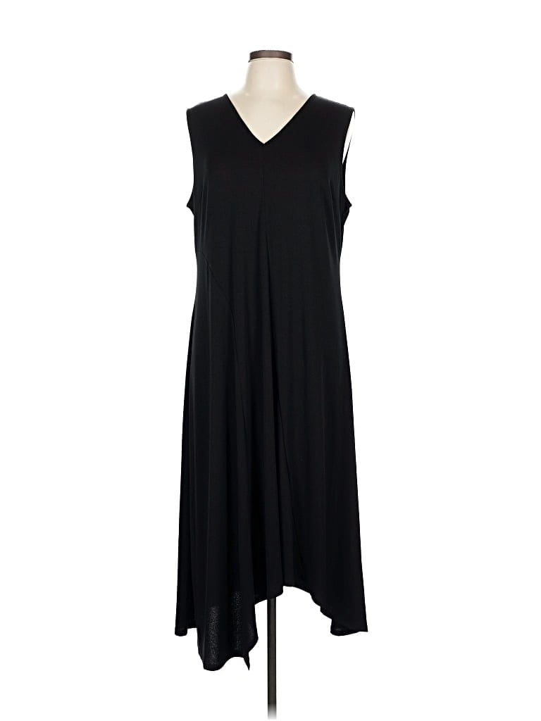 Pre-owned Truth + Style Casual Dress In Black