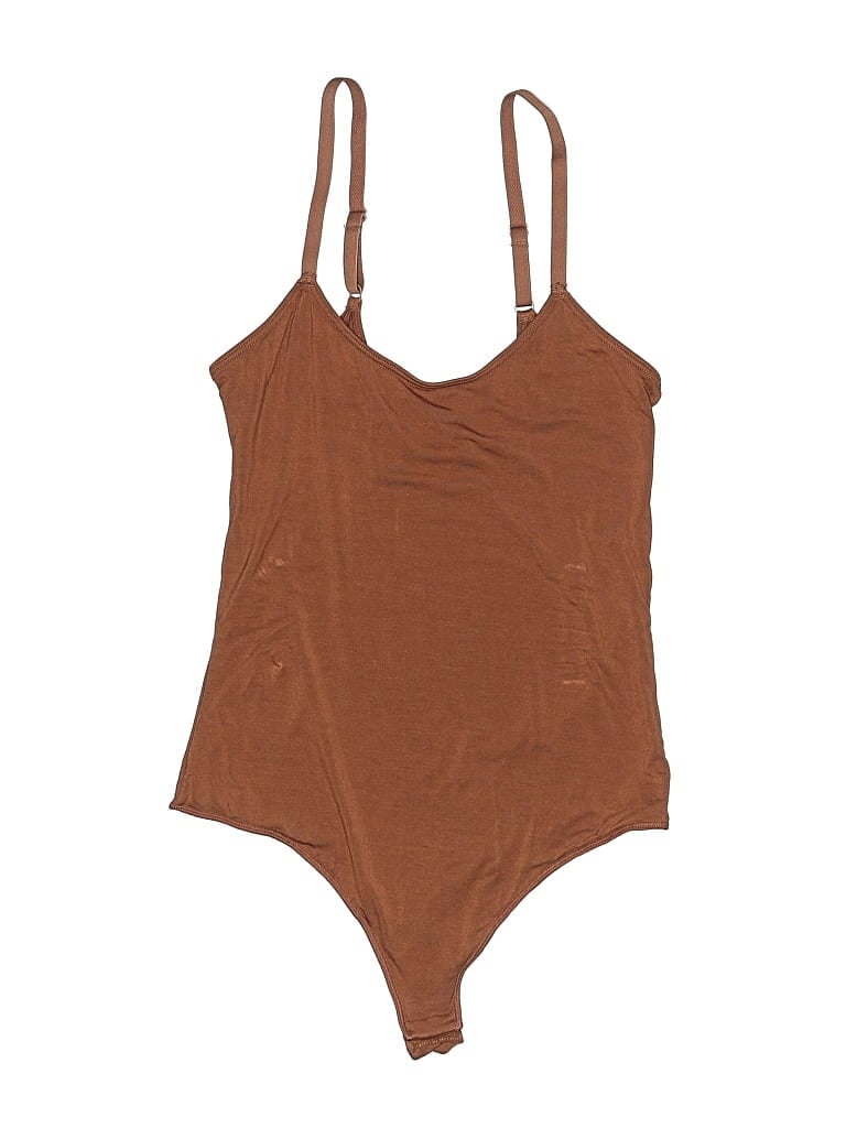 Pre-owned The Kit. Bodysuit In Brown