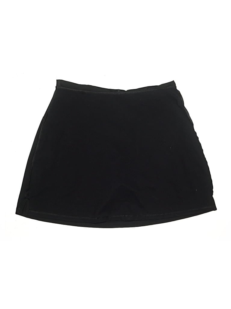 Pre-owned Girlfriend Collective Active Skort In Black