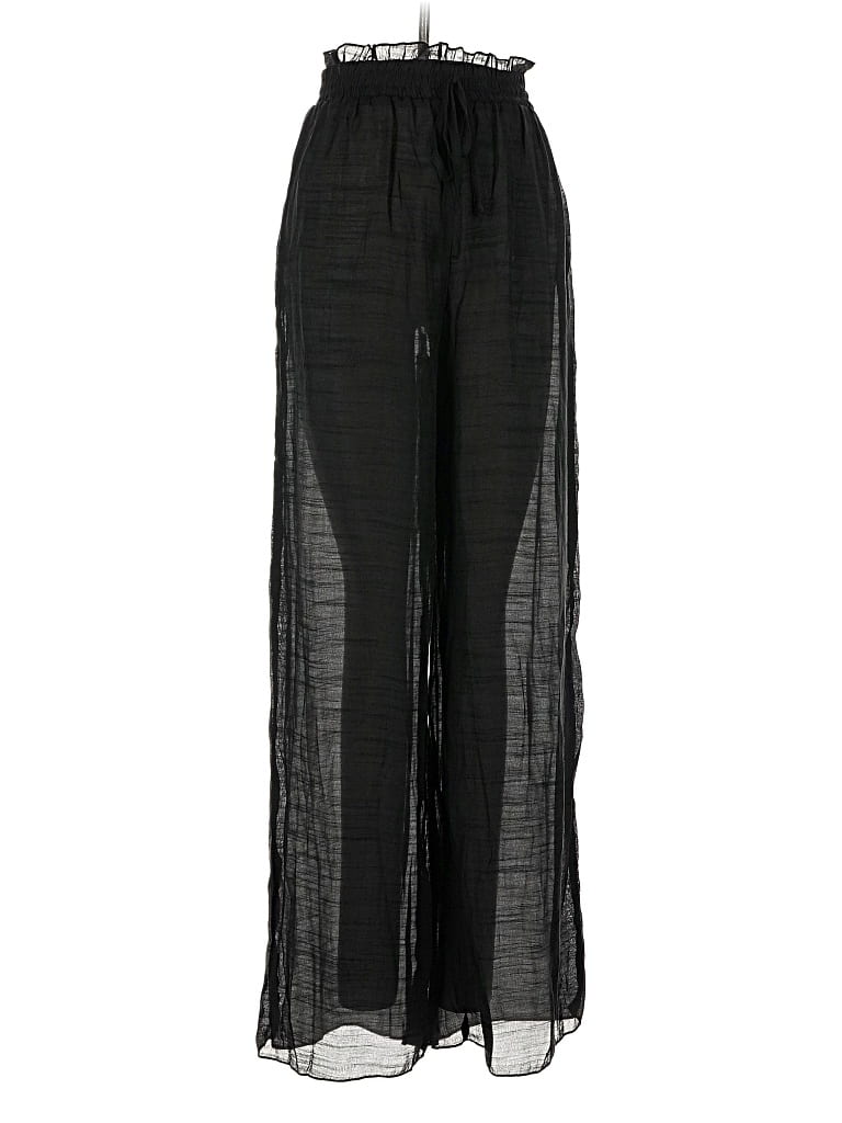 Pre-owned Unbranded Casual Pants In Black