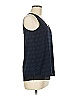 Cooper & Ella 100% Polyester Black Sleeveless Blouse Size 6 - photo 4