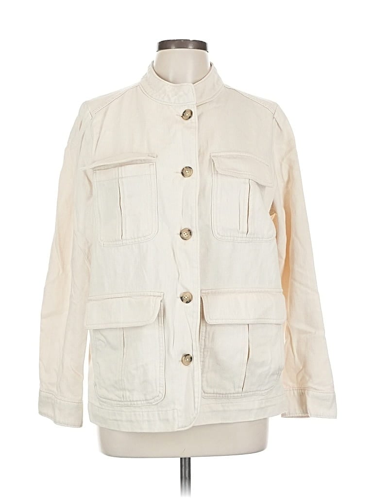 Pre-owned Old Navy Jacket In White