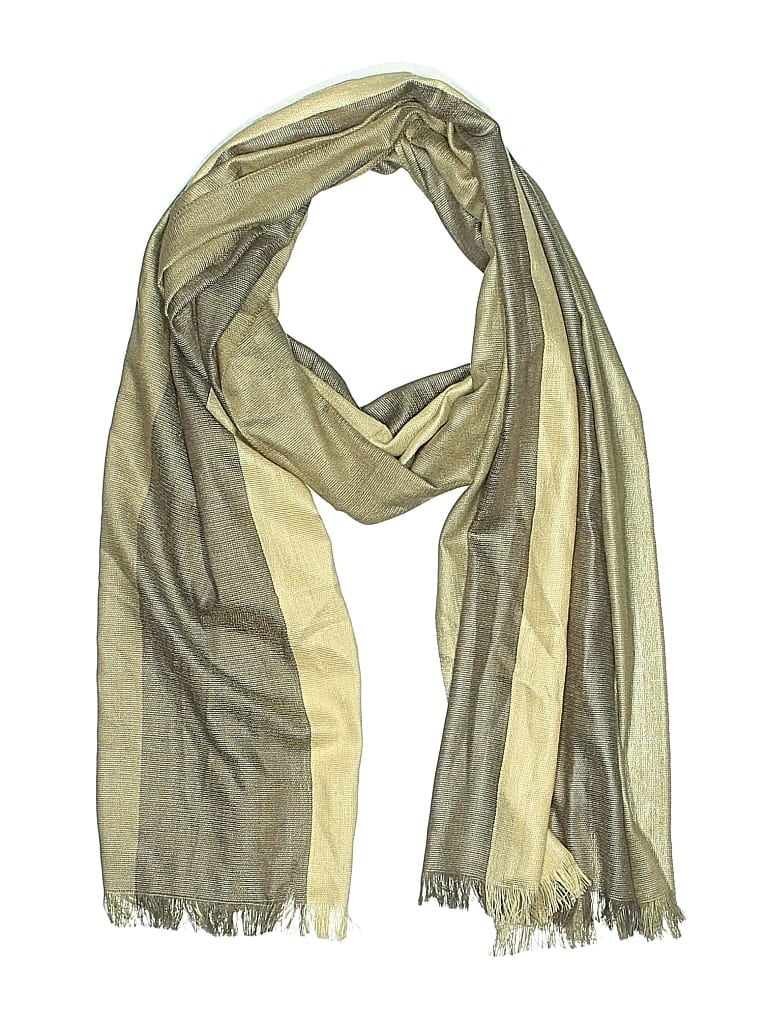 Pre-owned Unbranded Scarf In Brown