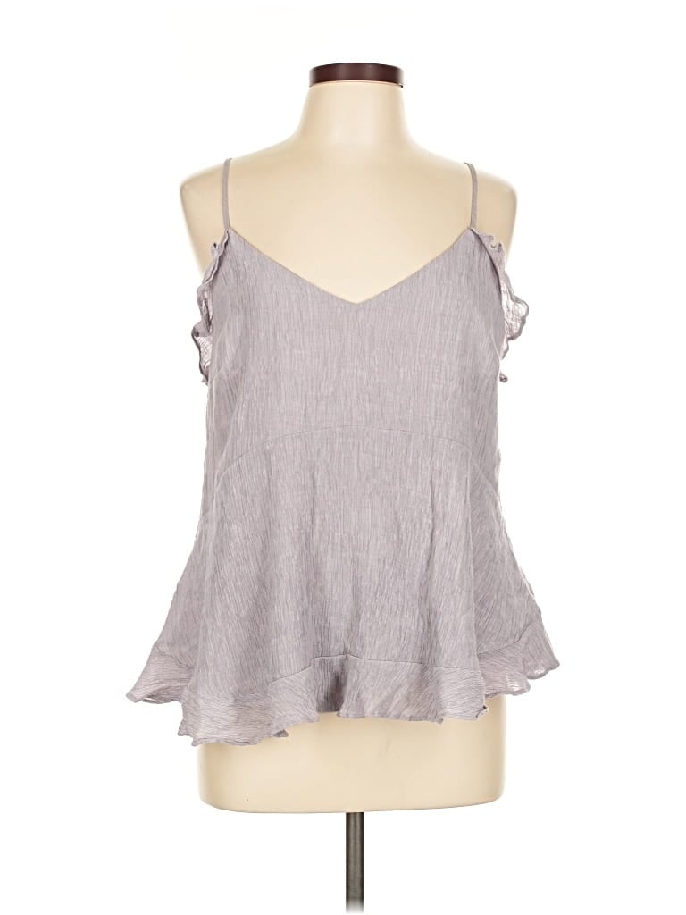 Pre-owned Assorted Brands Sleeveless Blouse In Purple