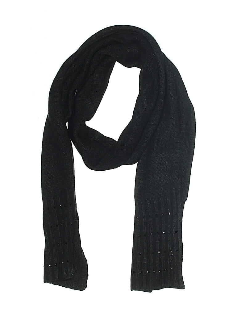 Pre-owned Joe Boxer Scarf In Black