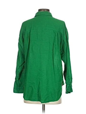 Stradivarius Long Sleeve Button-Down Shirt (view 2)