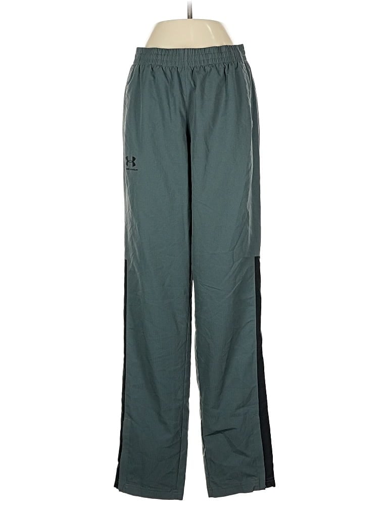 Pre-owned Under Armour Track Pants In Green