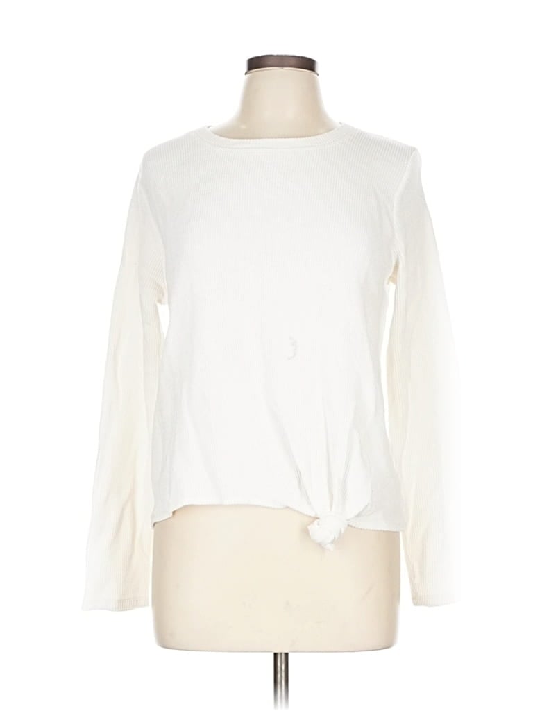 Pre-owned Madewell Sweatshirt In White