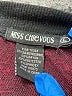 Miss Chievous Burgundy Track Jacket Size L - photo 3
