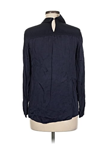 Zara Basic Long Sleeve Button-Down Shirt (view 2)
