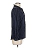 Zara Basic Blue Long Sleeve Button-Down Shirt Size M - photo 4