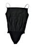 WAYF 100% Polyester Black Bodysuit Size S - photo 1