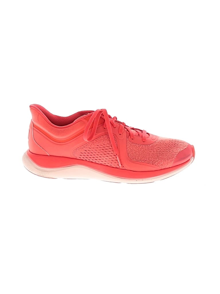 Pre-owned Lululemon Athletica Sneakers In Red
