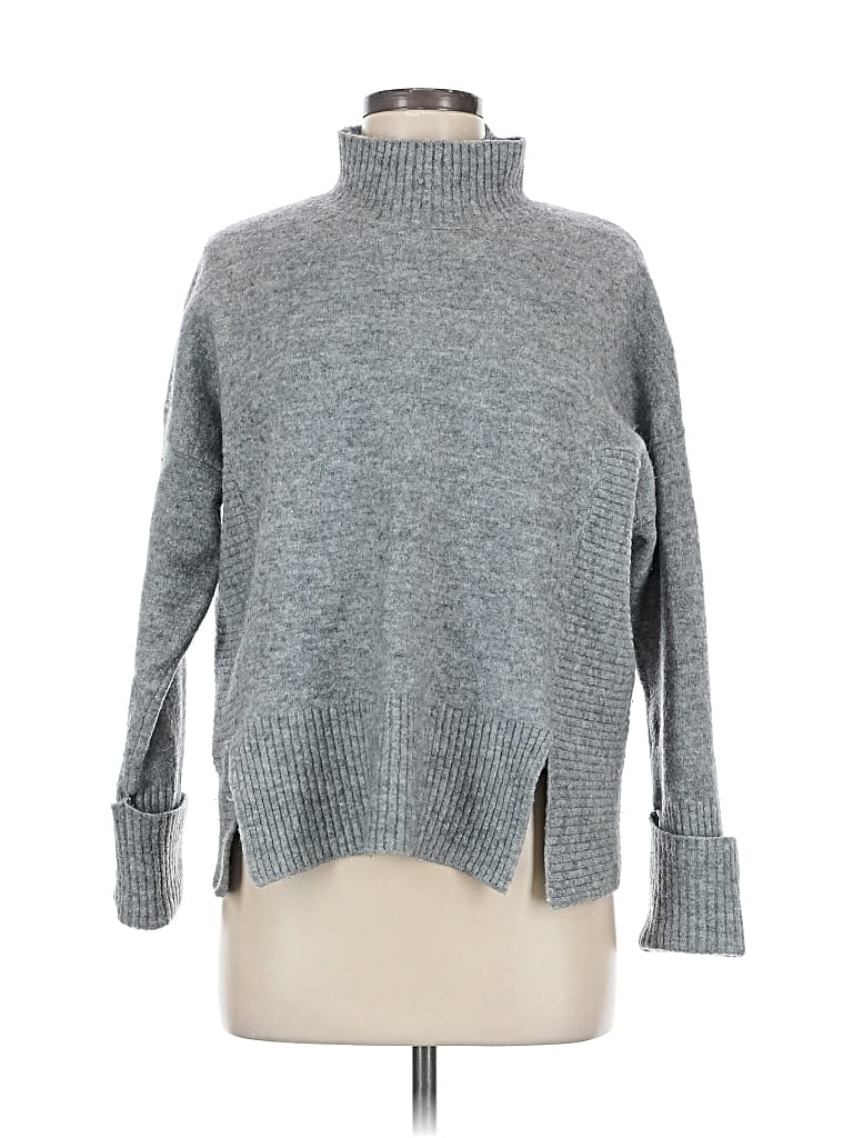 Pre-owned Whistles Turtleneck Sweater In Gray