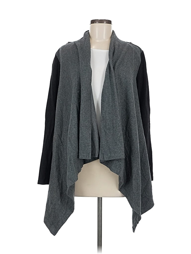 Pre-owned Renee C Cardigan Sweater In Gray
