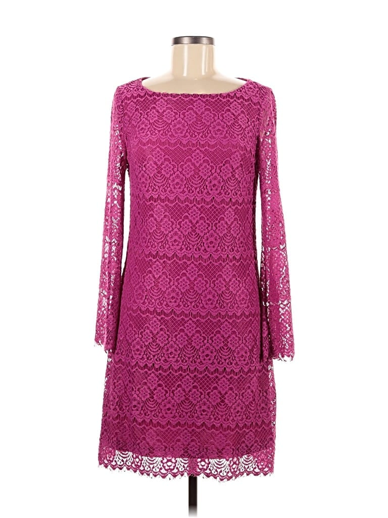 Click to view more detailed imagery on our partner's website Pre-owned Laundry By Design Cocktail Dress In Burgundy