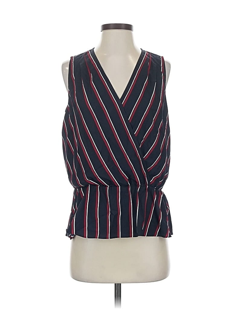 BANANA REPUBLIC Pre-owned Sleeveless Blouse In Blue