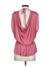 Mason 100% Rayon Pink Sleeveless Blouse Size P (petite) - photo 2