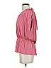 Mason 100% Rayon Pink Sleeveless Blouse Size P (petite) - photo 5
