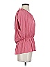 Mason 100% Rayon Pink Sleeveless Blouse Size P (petite) - photo 4