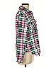Unbranded Plaid Pink Long Sleeve Blouse Size M - photo 4