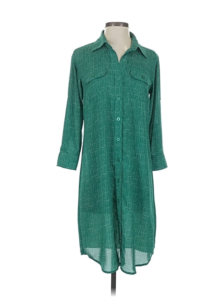 Click to view more detailed imagery on our partner's website Pre-owned Cabi Casual Dress In Green