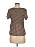 Urban Romantics 100% Rayon Brown Short Sleeve Blouse Size M - photo 2