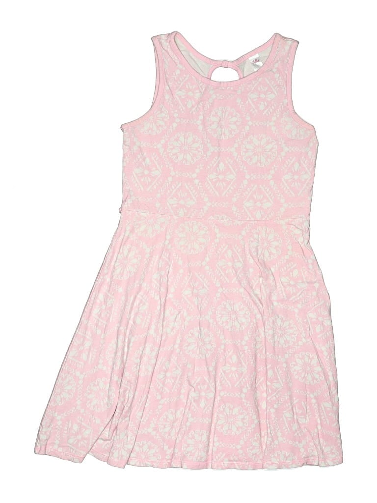Pre-owned Justice Kids' Dress In Pink