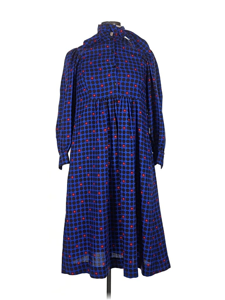 Pre-owned Guy Laroche Casual Dress In Blue