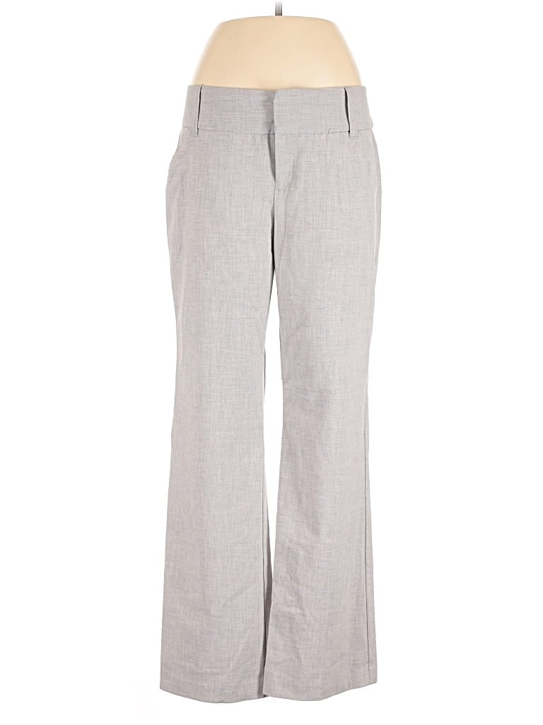 Pre-owned Daisy Fuentes Dress Pants In Gray