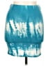 Aria Tie-dye Teal Casual Skirt Size L - photo 1