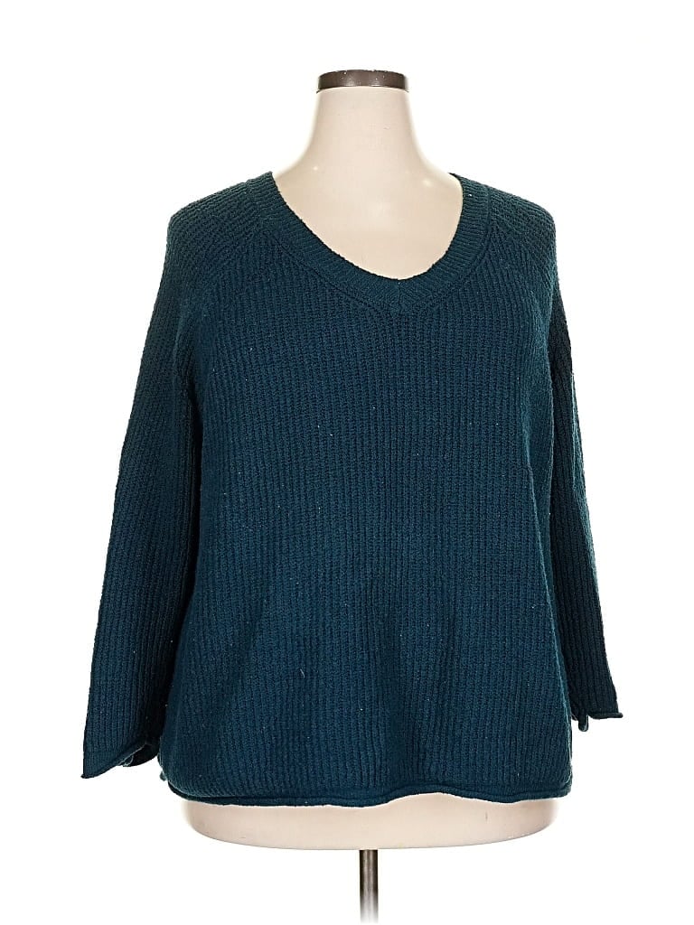 Pre-owned Sonoma Goods For Life Pullover Sweater In Blue