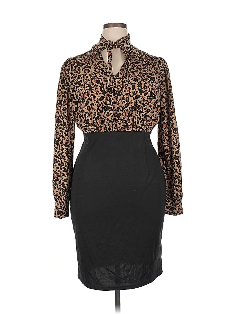 Pre-owned Grace Karin Cocktail Dress In Brown