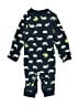 Carter's 100% Cotton Print Blue Long Sleeve Onesie Size Newborn - photo 2